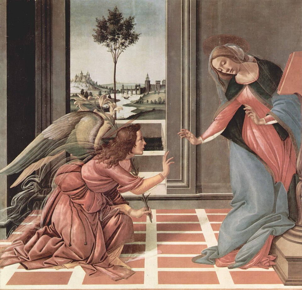 Madonna del Magnificat — Sandro Botticelli (1481)