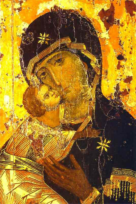 Theotokos de Vladímir (s. XII)