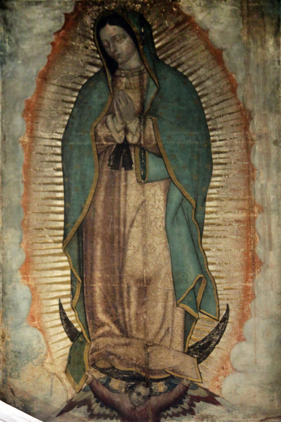 Nuestra Señora de Guadalupe en la tilma de San Juan Diego