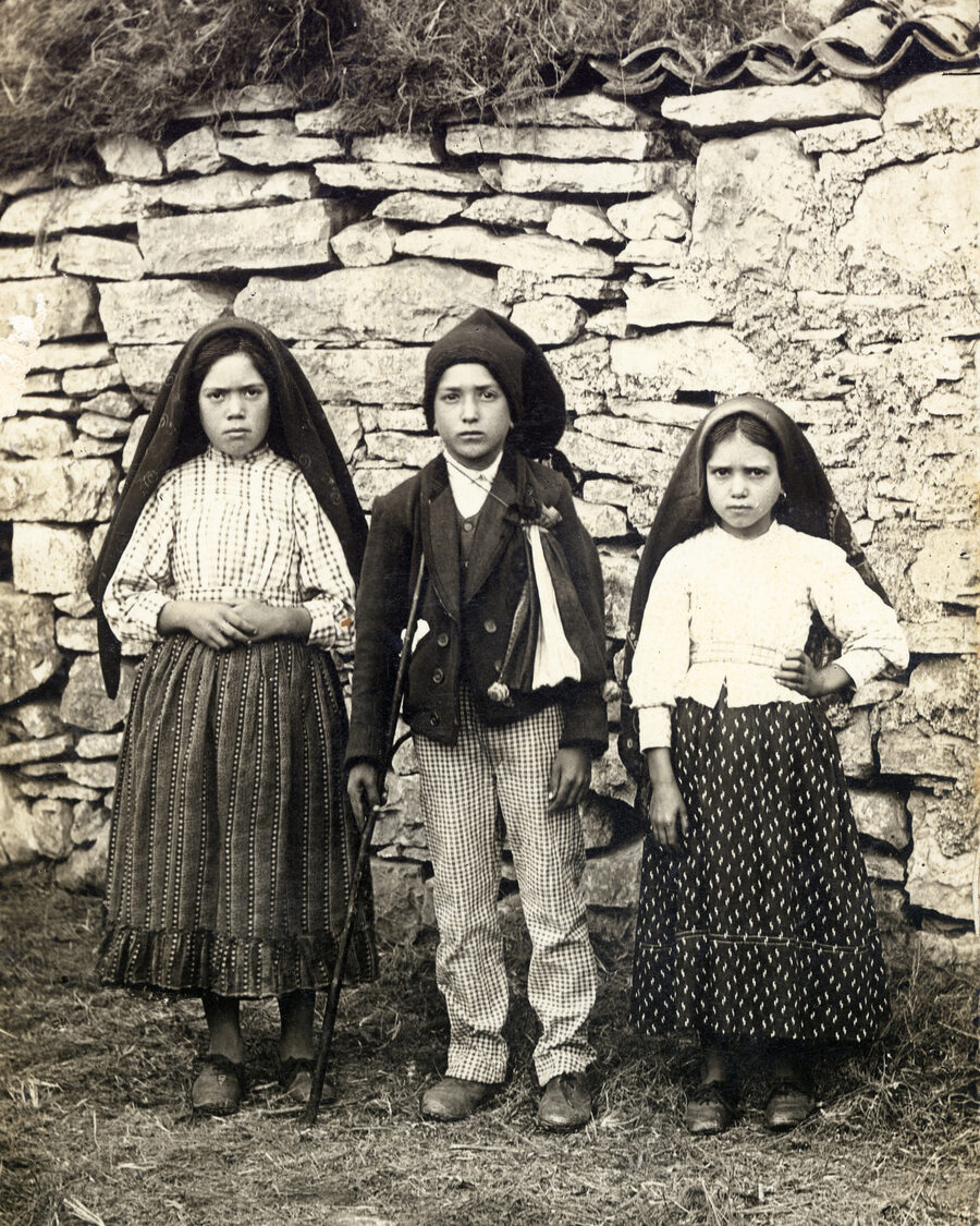 Los tres pastorcitos de Fátima