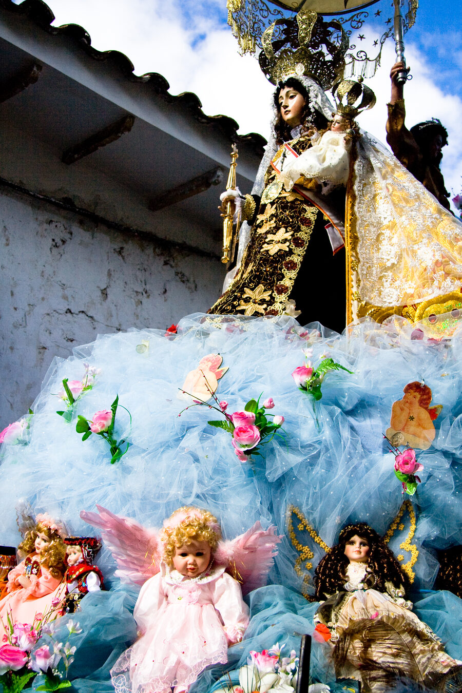 La Mamacha Carmen en procesión (Paucartambo, Cusco)