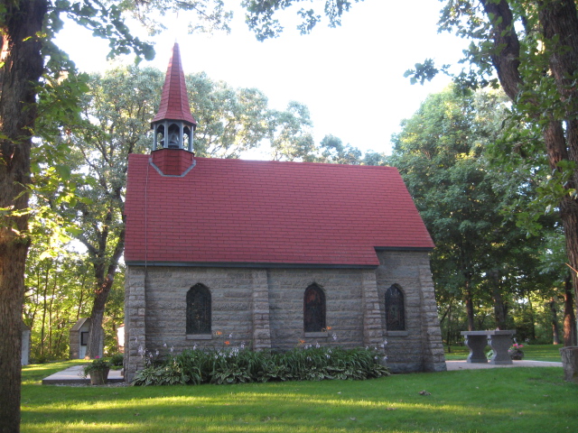 La «Grasshopper Chapel» de Cold Spring (Minnesota), erigida 