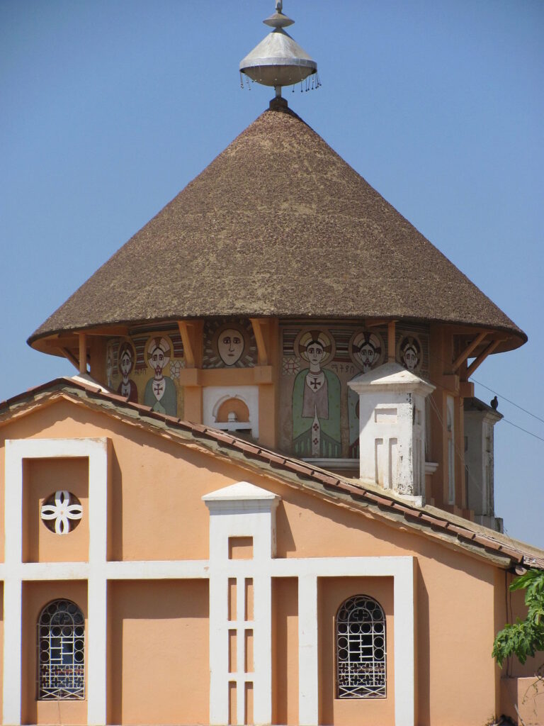 La catedral de Santa María de Asmara (Eritrea)