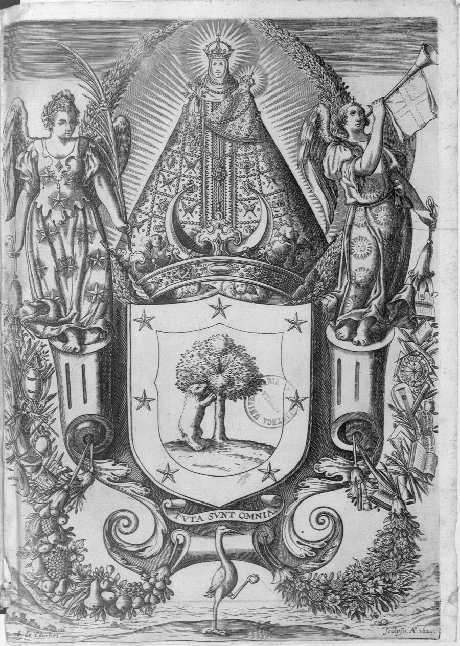 Grabado de Nuestra Señora de Atocha (Madrid)