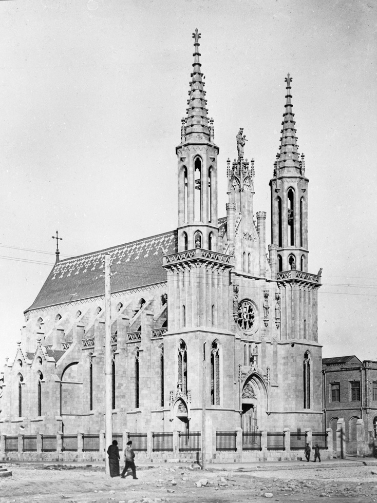 La iglesia de la Inmaculada Concepción de Bakú (Azerbaiyán)