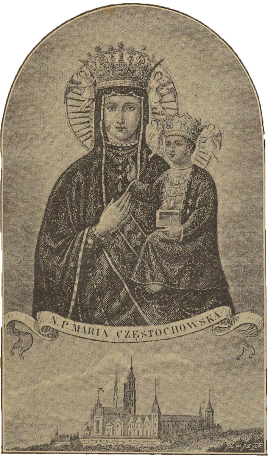 La Virgen Negra de Częstochowa (Jasna Góra)