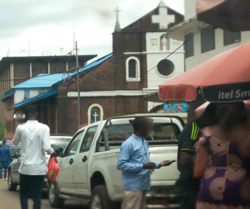 La catedral del Sagrado Corazón de Freetown (Sierra Leo