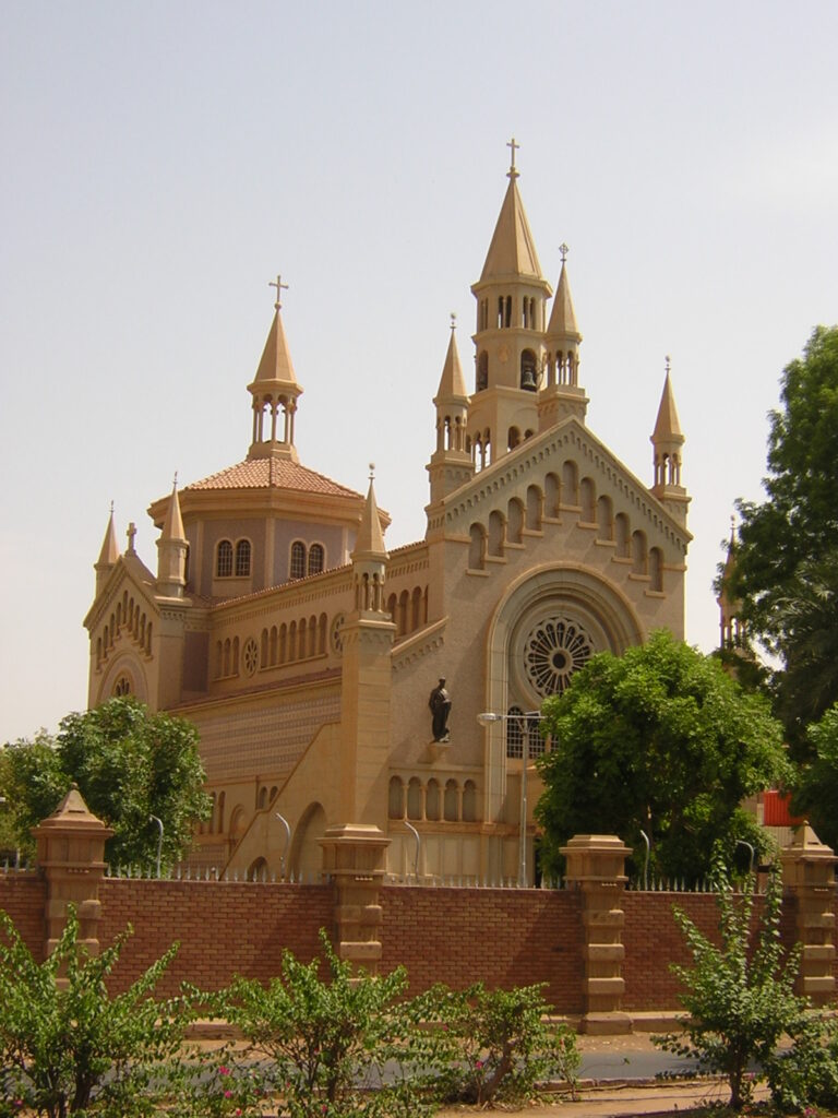 La catedral de San Mateo de Jartum (Sudán)
