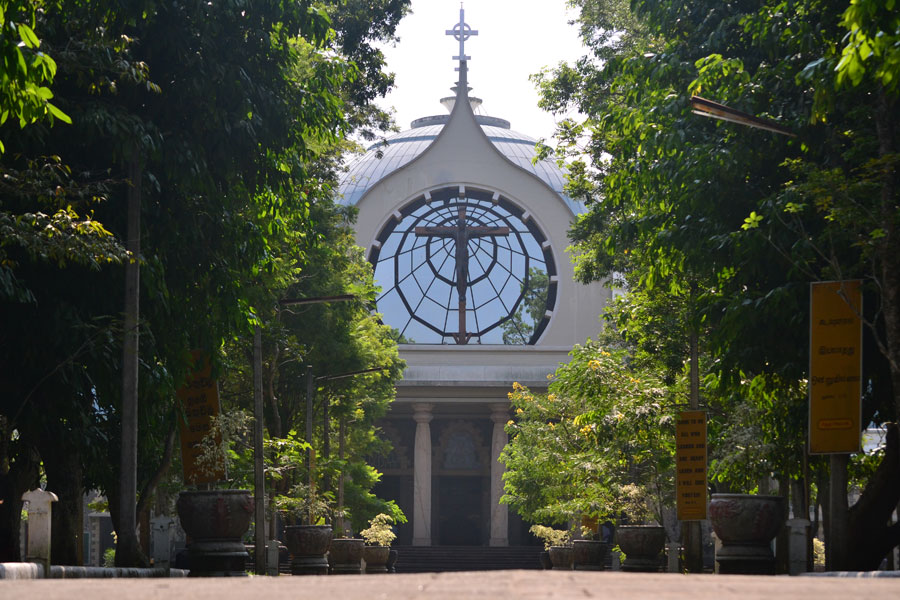 La basílica de Nuestra Señora de Lanka