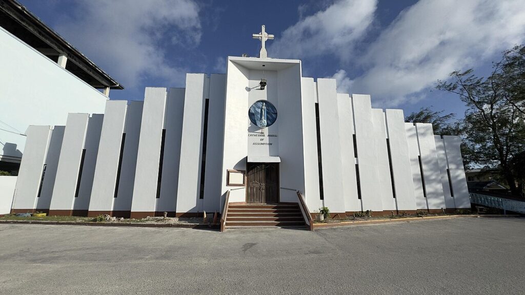 La catedral de la Asunción de Majuro (Islas Marshall)