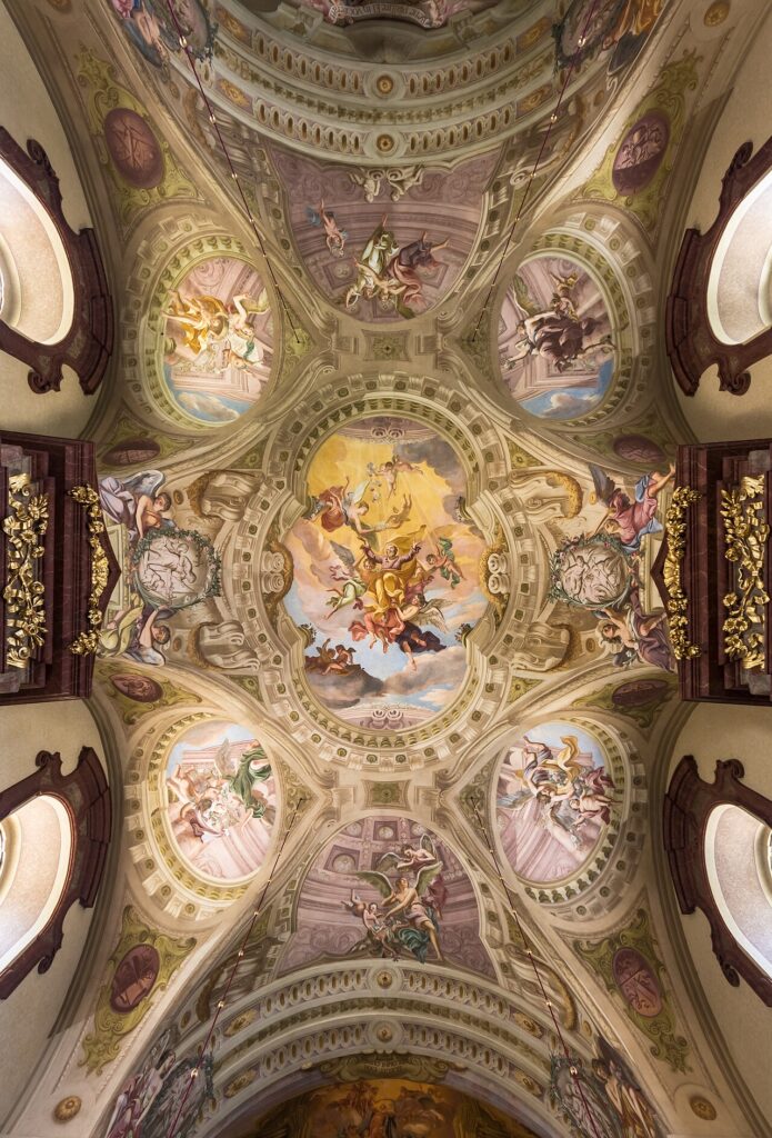 Fresco de la basílica de Maria Taferl