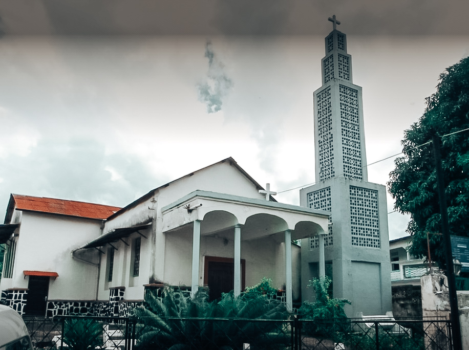 La iglesia católica de Moroni (Comoras)