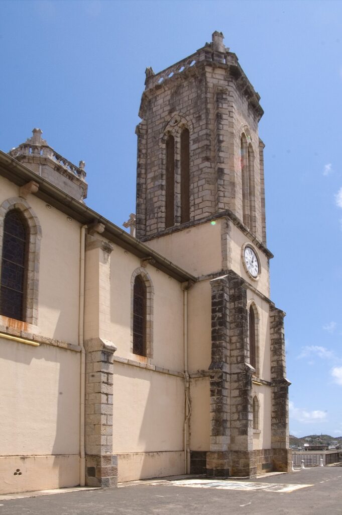 La catedral de San José de Numea (Nueva Caledonia)