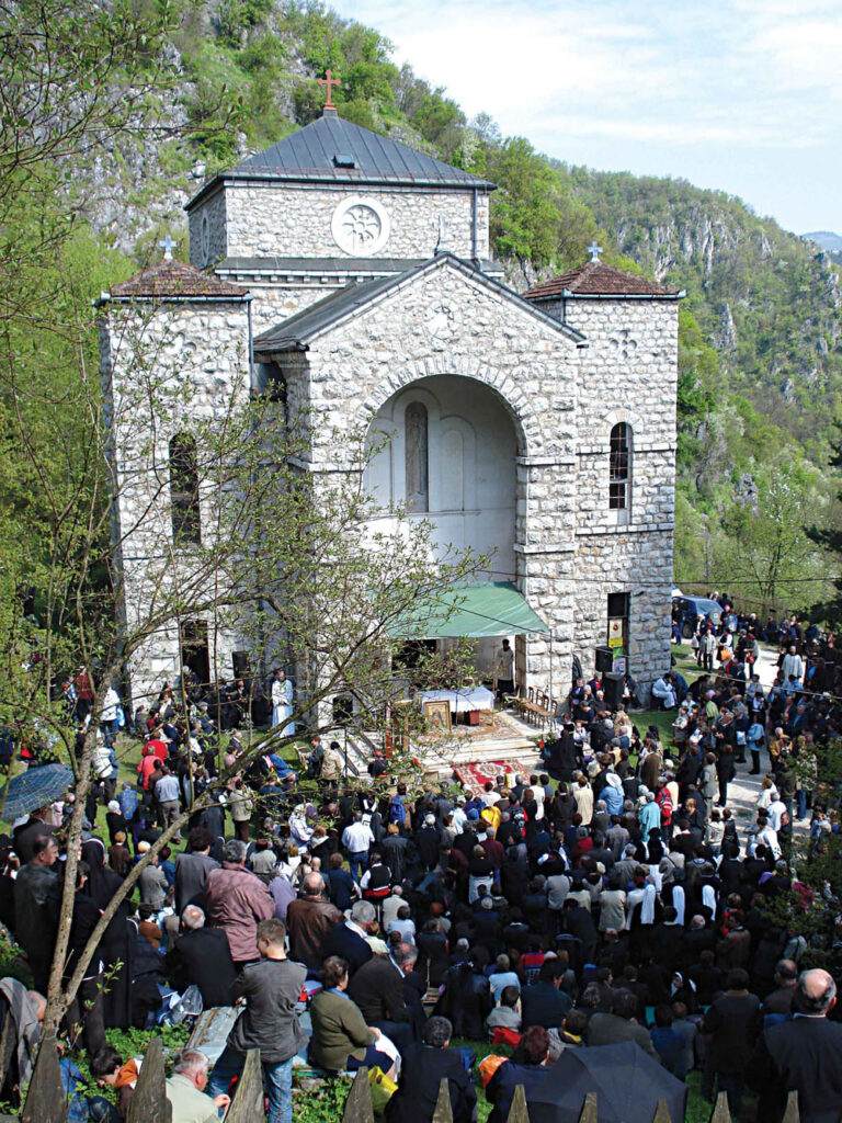 El santuario de la Madre de Dios de Olovo