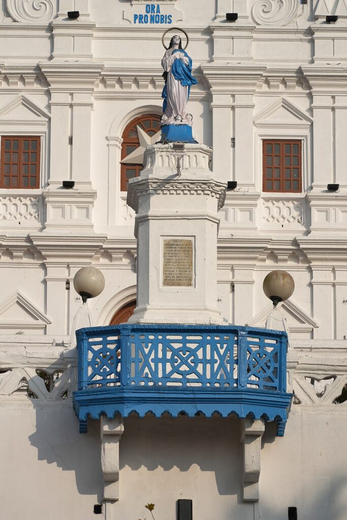 La iglesia de la Inmaculada Concepción de Panaji (Goa, India
