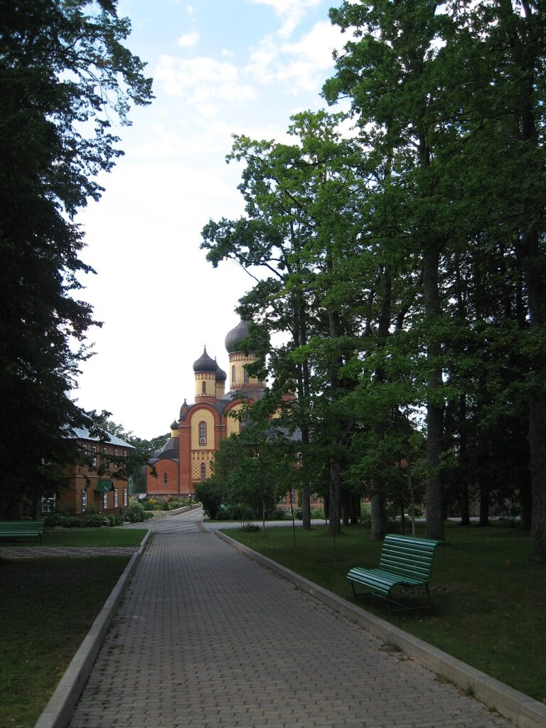 El convento ortodoxo de la Dormición de Pühtitsa