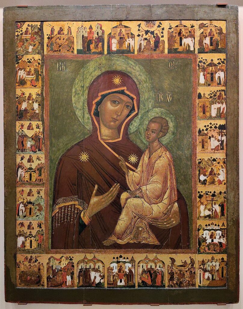 Icono de Nuestra Señora de Tíjvin