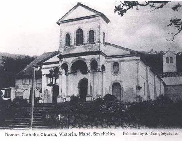 La catedral de la Inmaculada de Victoria (Seychelles)