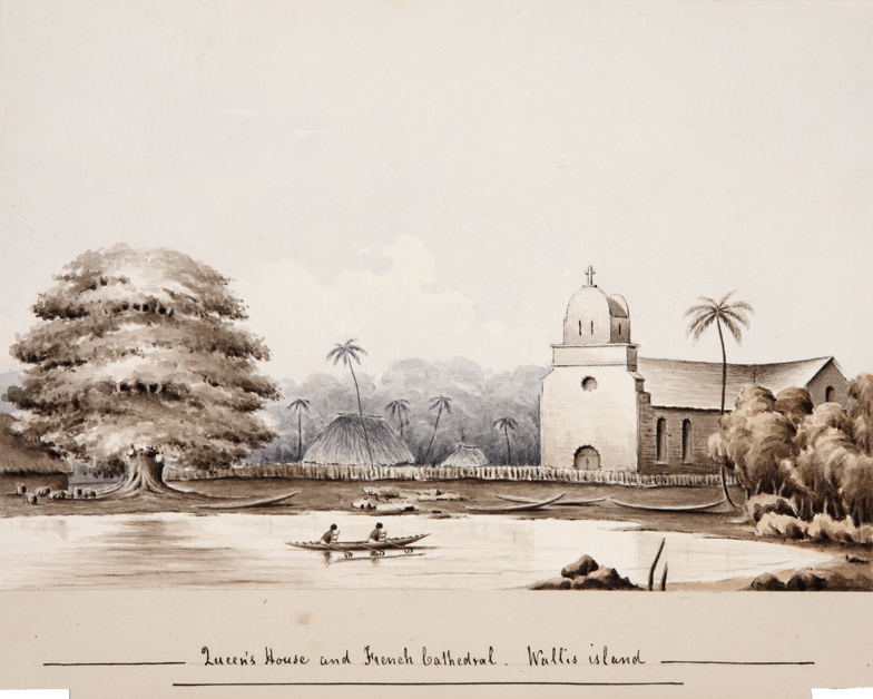 La catedral de Mata-Utu (Wallis y Futuna)