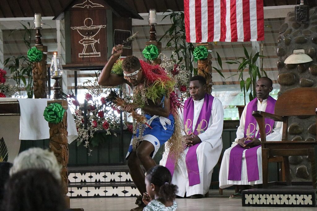 La catedral del Santo Rosario de Honiara (Islas Salomón