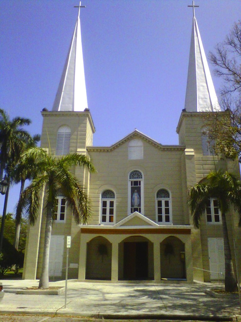 La Basílica de Santa María Estrella del Mar de Key West (Flo