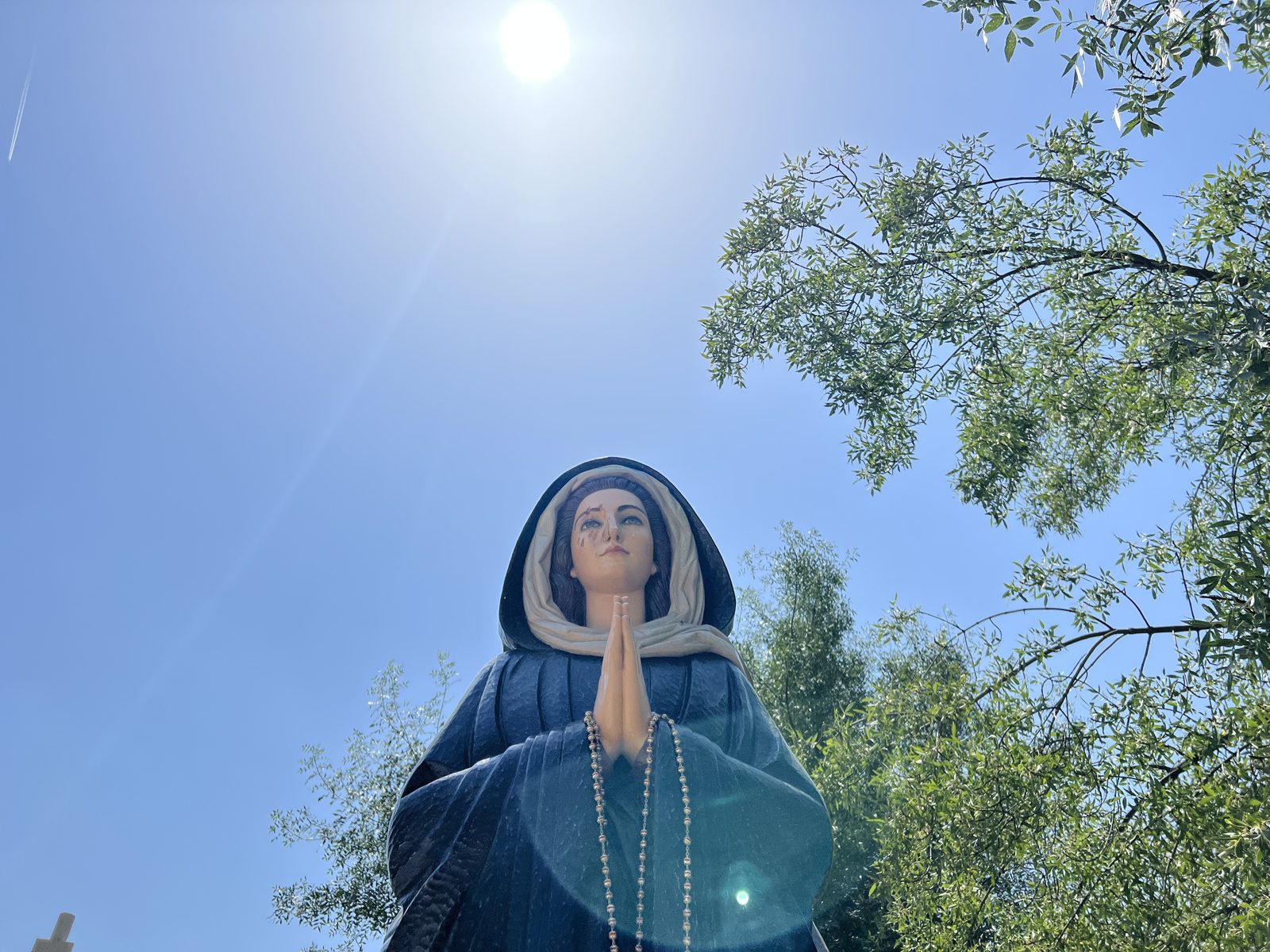 Imagen de la Virgen de los Dolores en Prado Nuevo
