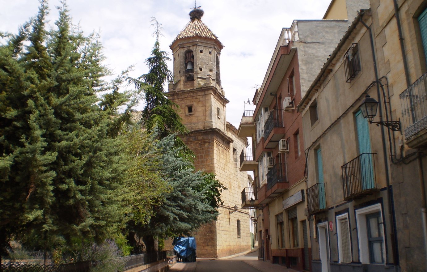 Iglesia parroquial de San Juan Bautista, en Navas de San Juan (Jaén)