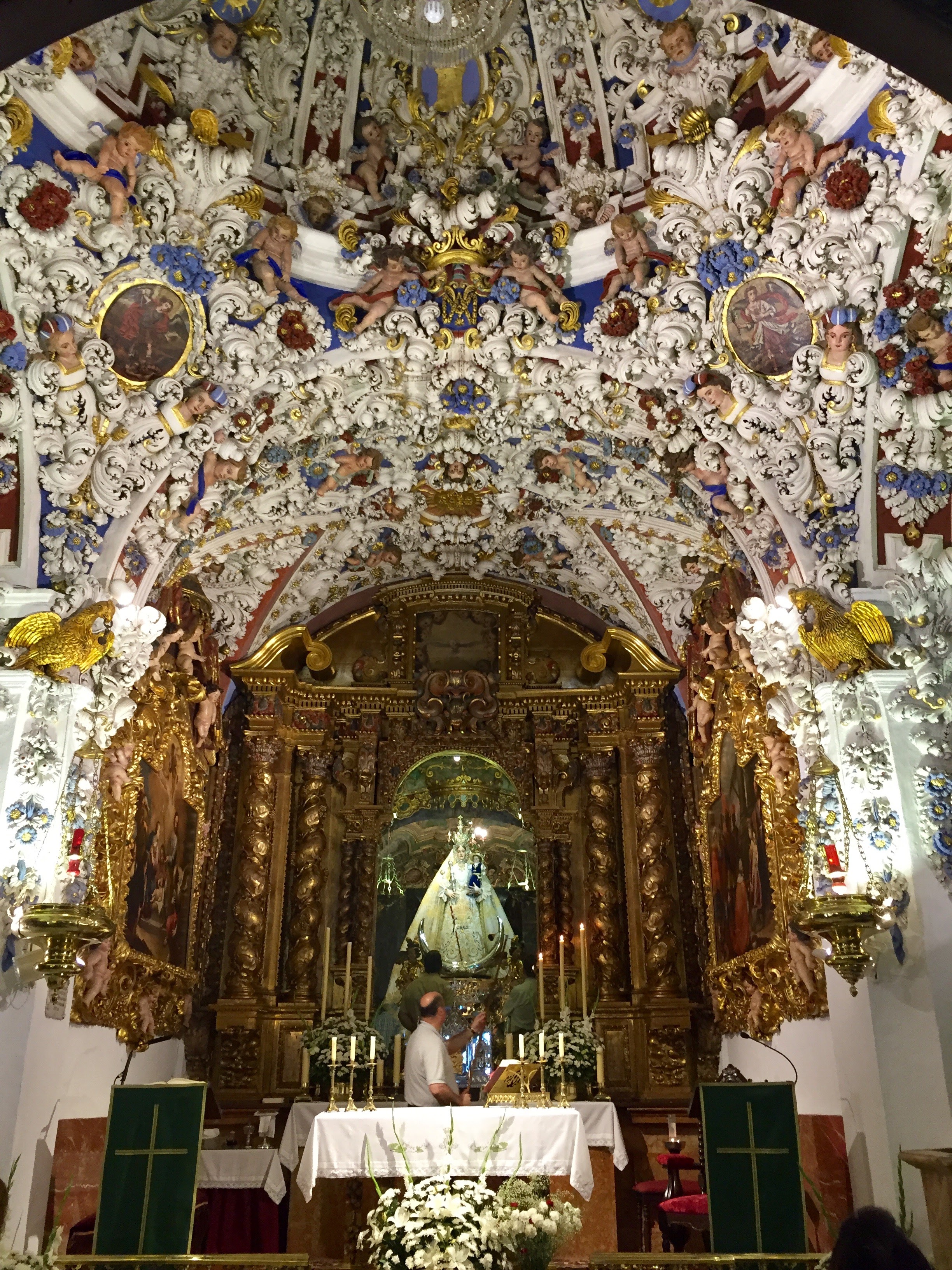 Santuario de Nuestra Señora de Araceli, en el cerro de Aras, Lucena (Córdoba)