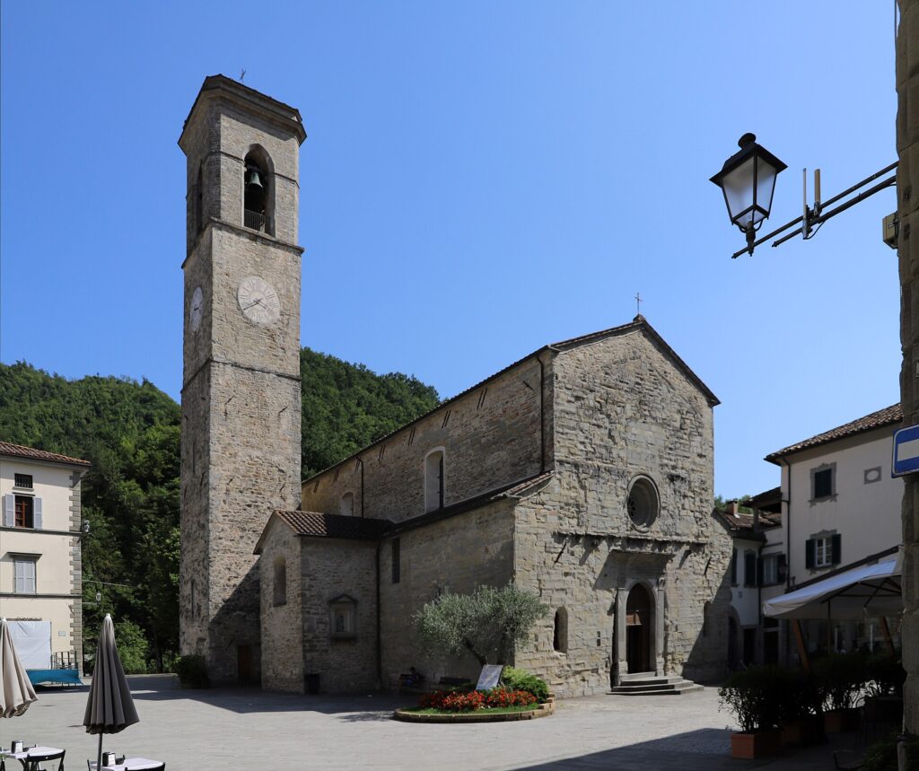 Basílica de Santa Maria Assunta de Bagno di Romagna, donde se conserva el Sacro Corporale