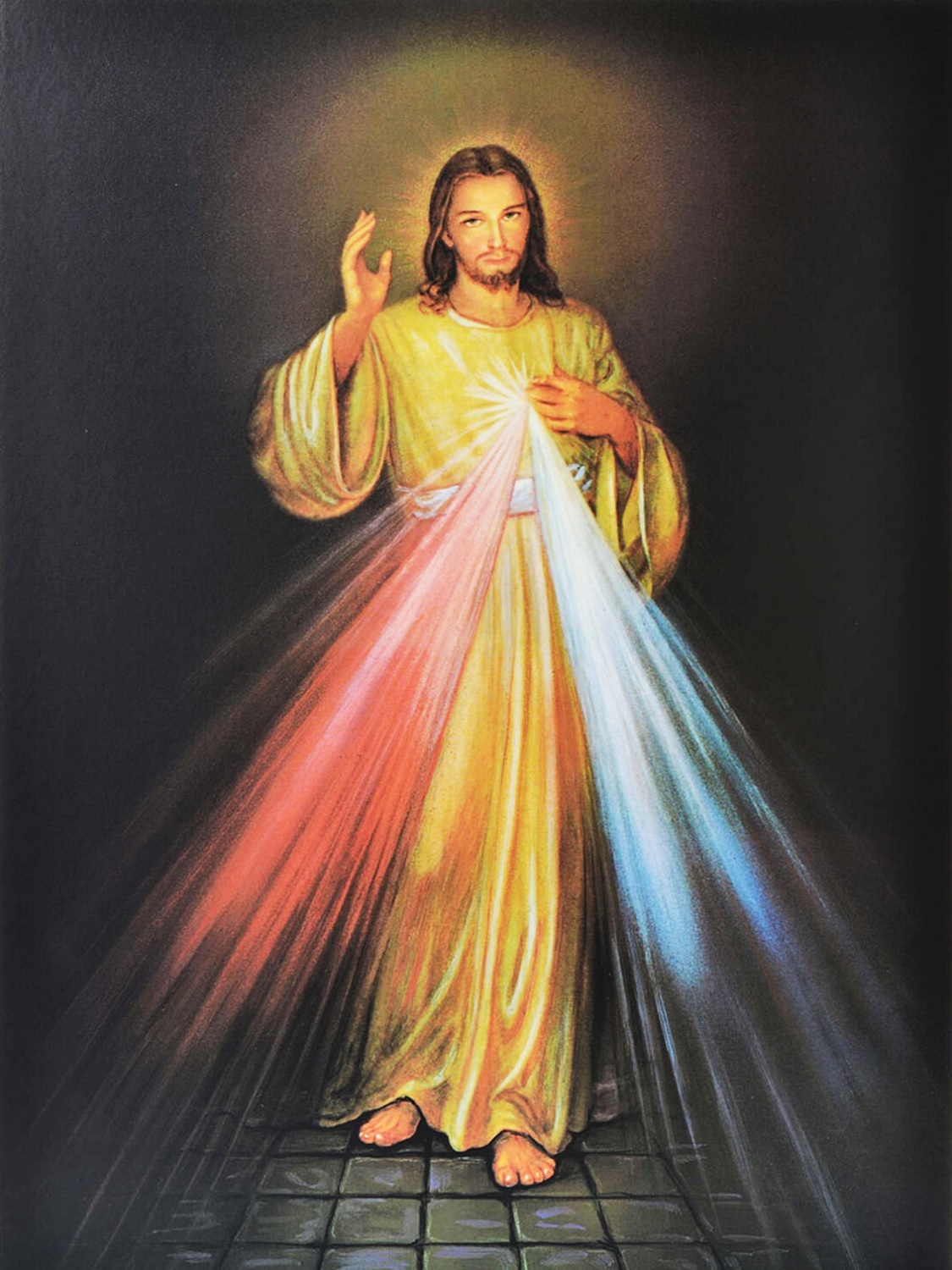 Imagen histórica de Jesús de la Divina Misericordia