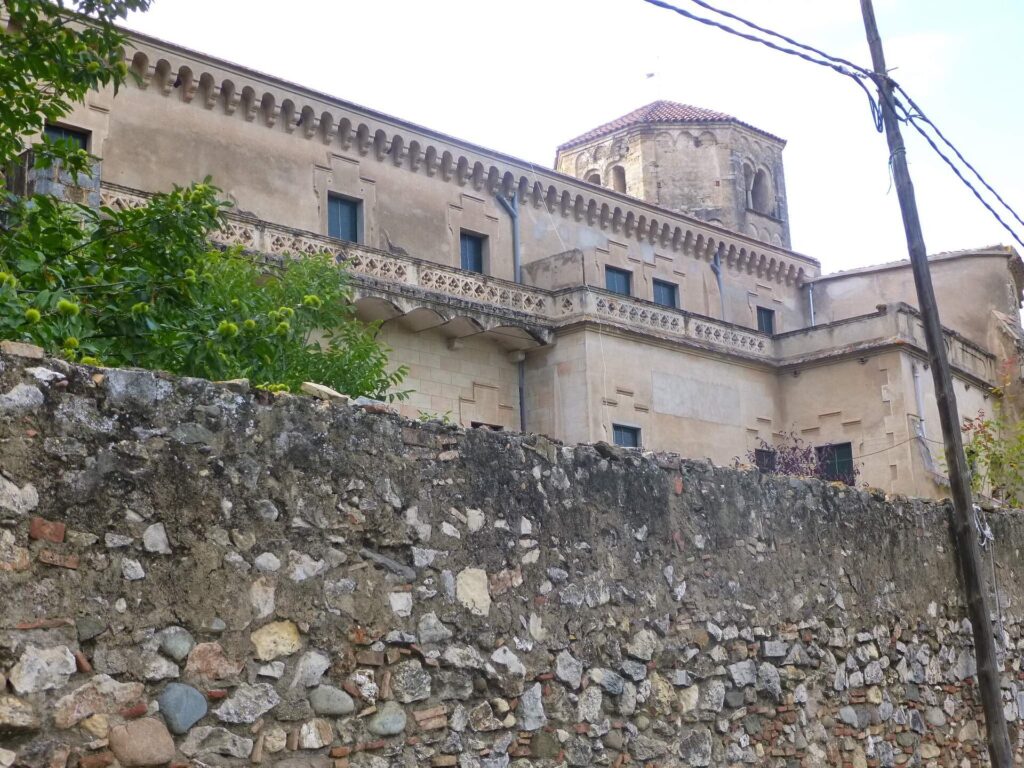 Exterior del monasterio de Sant Daniel de Girona, vinculado a la memoria del Sant Dubte
