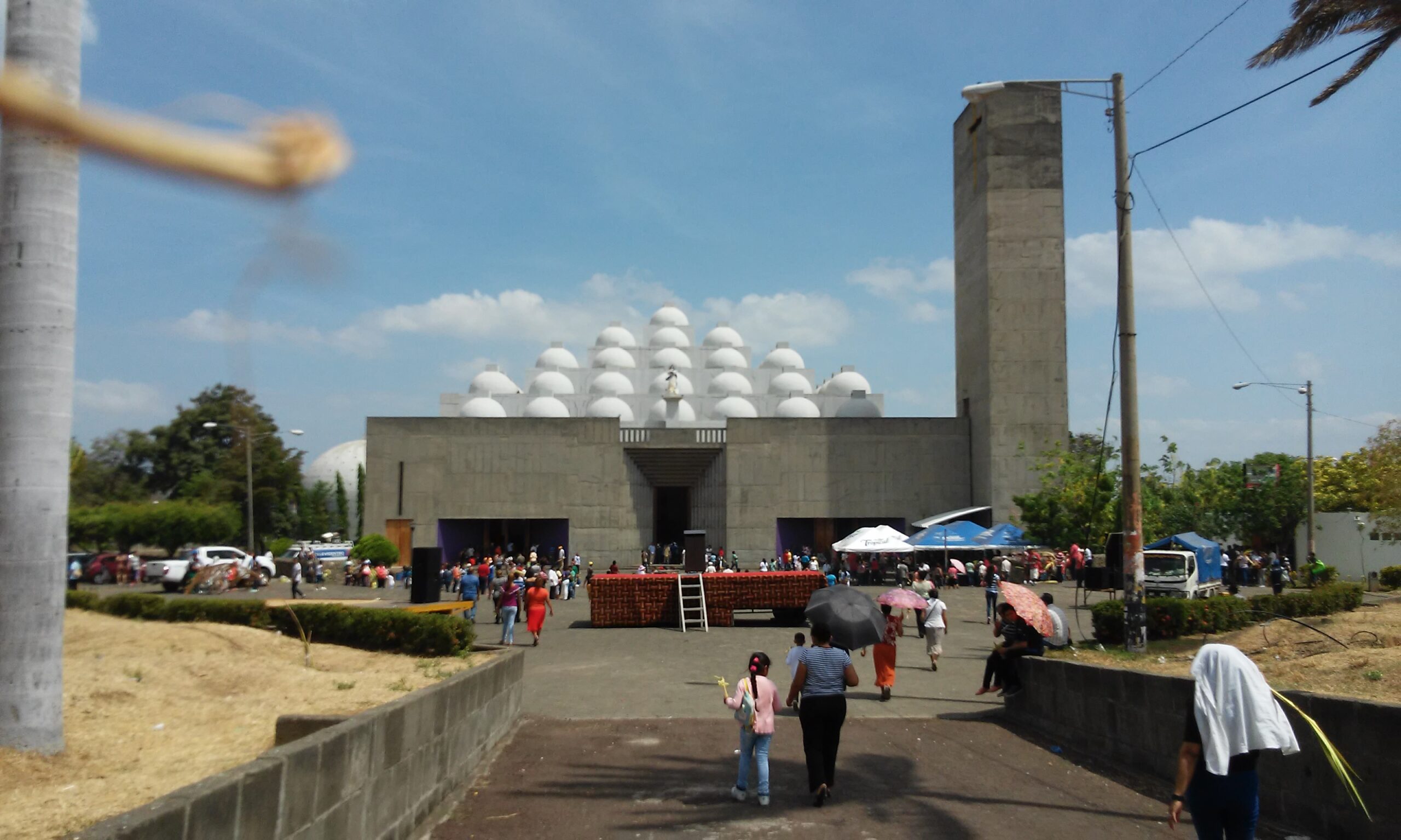 Fachada de la Catedral Metropolitana de la Inmaculada Concepción de Managua