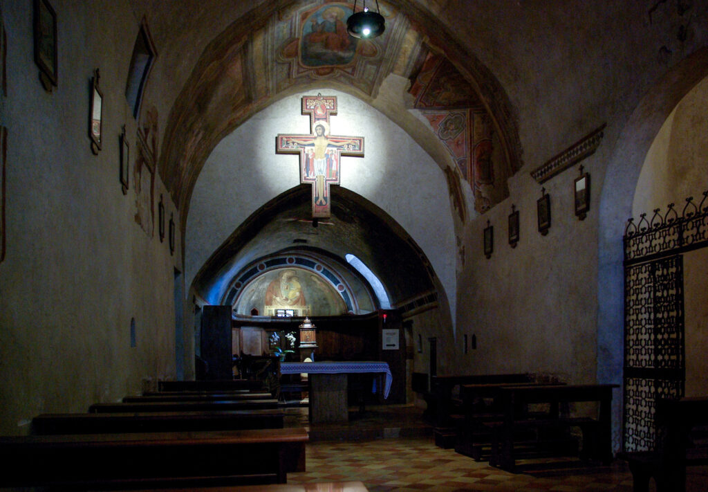 Santuario de San Damiano en Asís, lugar de la memoria eucarística de santa Clara