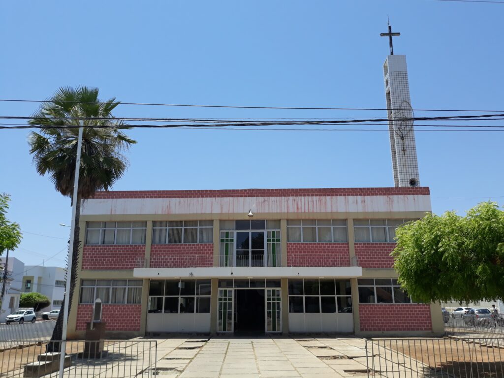 Fachada del Santuario Bom Jesus Eucarístico Aparecido de Sousa, Paraíba
